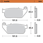 Moto Master Roadpro Sinder Front Brake Pads - Harley Davidson XL 883 R 2011-2013