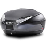 Shad SH48 Top Case 48L Dark Grey with Backrest and Carbon Cover