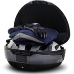 Shad SH48 Top Case 48L Dark Grey with Backrest and Carbon Cover