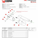 Scorpion Red Power Black Ceramic Exhaust - Triumph Street Triple 765 R & RS 2020 - 2021