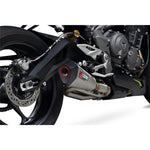 Scorpion Serket Taper Stainless Steel Exhaust - Triumph Street Triple 765 R & RS 2020 - 2021