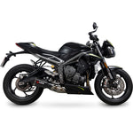 Scorpion Serket Taper Carbon Fibre Exhaust - Triumph Street Triple 765 R & RS 2020 - 2021