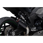 Scorpion Red Power Black Ceramic Exhaust - Kawasaki Ninja 1000SX 2020 - 2021