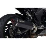 Scorpion Serket Parallel Black Ceramic Exhaust - Kawasaki Ninja 1000SX 2020 - 2021