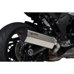 Scorpion Serket Taper Satin Titanium Exhaust - Kawasaki Ninja 1000SX 2020 - 2021