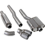 Scorpion Car Exhaust Cat-Back System (Res) Polished STW - Mini Cooper S R56 / R57 / R58 / R59 (Non-GPF) 2007 - 2014