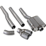 Scorpion Car Exhaust Cat-Back System (Non-Res) Polished STW - Mini Cooper S R56 / R57 / R58 / R59 (Non-GPF) 2007 - 2014