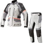 Alpinestars Stella Andes DryStar v3 Ladies Jacket & Trousers Ice Grey Dark Grey Black Coral Kit