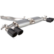 Scorpion Exhaust Cat-Back System (Non Resonated) (E Valves) Carbon Ascari - Audi S3 2.0T 8V Door & Sportback 2013 - 2016