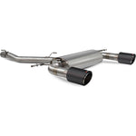 Scorpion Exhaust Cat-Back System (Non-Resonated) Carbon Ascari - Audi TT MK3 2.0 TFSi Quattro (Non-GPF) 2014 - 2019