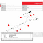 Scorpion Secondary Cat-Back System (Resonated) Carbon Ascari - Subaru GT86/Scion FR-S/BRZ (Non-GPF) 2012 - 2021