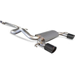 Scorpion Car Exhaust Cat-Back System (Non-Resonated) Carbon Fibre Ascari - Vauxhall Corsa E VXR 2015 - 2018