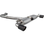 Scorpion Car Exhaust Cat-Back System (Non-Resonated) Carbon Ascari - VW Golf Mk6 Gti 2.0 Tsi 2009 - 2013