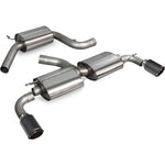 Scorpion Car Exhaust Cat-Back System (Resonated) Carbon Fibre Ascari - Volkswagen Golf Mk6 Gti 2.0 Tsi 2009 - 2013