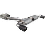 Scorpion Car Exhaust Cat-Back System (Resonated) Carbon Fibre Ascari - Volkswagen Golf Mk6 Gti 2.0 Tsi 2009 - 2013