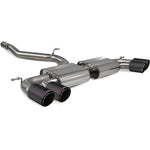 Scorpion Car Exhaust Cat-Back/GPF-Back System (Non-Resonated) Carbon Fibre Ascari - VW Golf R MK7.5 Facelift 17-20