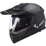 LS2 MX436 Pioneer Evo Solid Dual Sport Motorcycle Helmet