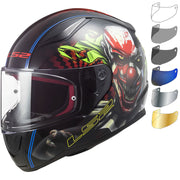 LS2 FF353 Rapid Happy Dreams Motorcycle Helmet & FREE Visor