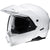 HJC C80 Plain Flip Front Motorcycle Helmet & Visor