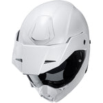 HJC C80 Plain Flip Front Motorcycle Helmet & Visor