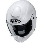 HJC C80 Plain Flip Front Motorcycle Helmet & Visor