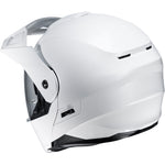 HJC C80 Plain Flip Front Motorcycle Helmet & Visor