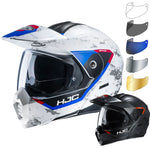 HJC C80 Bult Flip Front Motorcycle Helmet & Visor