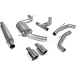 Scorpion Car Exhaust GPF-Back System (Resonated) Polished Indy - VW Golf MK8 GTI 2020 - 2021