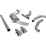 Scorpion Car Exhaust GPF-Back System (Resonated) Polished Daytona - VW Golf MK8 GTI 2020 - 2021