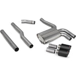 Scorpion Car Exhaust Cat-Back System (Non-Resonated) Black Ascari - Mini Cooper S F55 (Non-GPF Model) 2014 - 2018