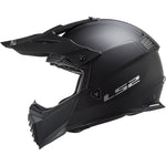 LS2 MX437 Fast Evo Solid Motocross Helmet