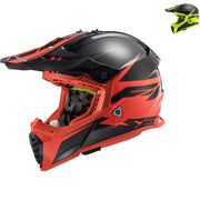 LS2 MX437 Fast Evo Roar Motocross Helmet