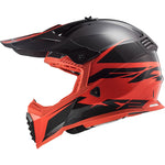 LS2 MX437 Fast Evo Roar Motocross Helmet