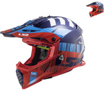 LS2 MX437 Fast Evo XCode Motocross Helmet