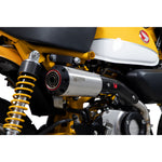 Scorpion Red Power Stainless Steel Oval Exhaust - Honda Monkey 125 2018 - 2021