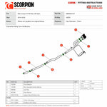 Scorpion Car Exhaust Cat-Back System (Non-Res) Carbon Ascari - Mini Cooper S F56 (Non-UK / Non-EU Model) 2014 - 2021