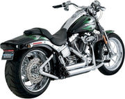 Vance & Hines Shortshots Staggered Exhaust System - Harley Davidson FXSTSI 1450 EFI 2004-2006