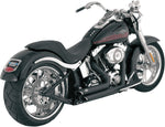 Vance & Hines Shortshots Staggered Exhaust System - Harley Davidson FXSTSI 1450 EFI 2004-2006