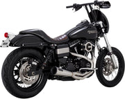 Vance & Hines Stainless 2:1 Upsweep Exhaust System - Harley Davidson FXDWGI 1450 EFI 2006