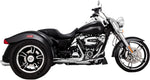 Vance & Hines Twin Slash Silencers - Harley Davidson FLRT 1750 2019