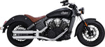 Vance & Hines Twin Slash 3" Silencers - Indian Scout 69 2015-2024