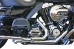 Bassani 2X2 Dual Header Pipes - Harley Davidson FLHTCU 1690 ABS 2012-2016