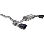 Scorpion Car Exhaust GPF-Back System (Resonated) (Electronic Valves) Black Ceramic Indy - BMW M135i F40 GPF Model 2021 - 2022