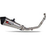 Scorpion Serket Taper Stainless Steel Exhaust - Yamaha YZF R 125 Full System 2021 - 2022