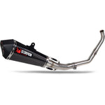 Scorpion Serket Taper Carbon Fibre Exhaust - Yamaha YZF R 125 Full System 2021 - 2022