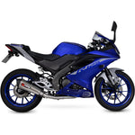 Scorpion Serket Taper Titanium Exhaust - Yamaha YZF R 125 Full System 2021 - 2022