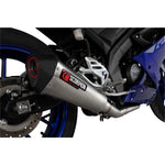 Scorpion Serket Taper Titanium Exhaust - Yamaha YZF R 125 Full System 2021 - 2022