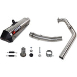 Scorpion Serket Taper Titanium Exhaust - Yamaha YZF R 125 Full System 2021 - 2022