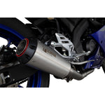 Scorpion Red Power Stainless Steel Exhaust - Yamaha YZF R 125 Full System 2021 - 2022