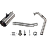 Scorpion Red Power Stainless Steel Exhaust - Yamaha YZF R 125 Full System 2021 - 2022